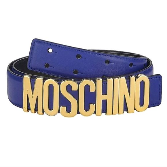 Moschino Other - Moschino logo belt sz 52 or large in US